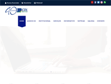 Tablet Screenshot of cdlbarreiras.com.br